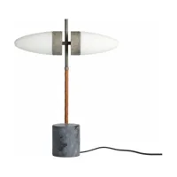 lampe à poser en aluminium gris 38 x 50 cm bull - 101 copenhagen