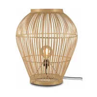 lampe à poser en bambou 60 cm tuvalu - good & mojo