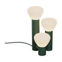 lampe en aluminium vert 46 cm parc n°6 - lambert & fils