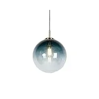 qazqa pallon - suspension multiples - 1 lumière - Ø 330 mm - bleu - art deco - éclairage intérieur - salon i chambre i cuisine i salle à manger