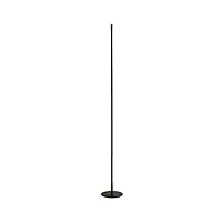 xmyx lampadaire led dimmable, lampadaire sur pied moderne avec télécommande, lampe de sol noir minimaliste pour salon chambre bureau lampe sur pied lampe en métal,160cm