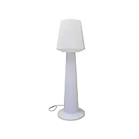 lampadaire design lumineux filaire pour extérieur éclairage puissant led blanc austral h170cm culot e27