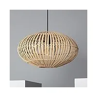 ledkia lighting suspension bambou atamach naturel