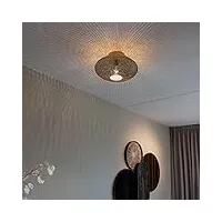 qazqa radiance - plafonnier - 1 lumière - Ø 40 cm - noir - oriental - éclairage intérieur - salon i chambre