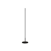 lampadaires moderne dirigÉ lampadaire vertical lampe de chevet vertical lampe de sol, tur de trois couleurs et lampe de sol dimmable en marche, adapté à la chambre à coucher, à l'étude, séjour, salle