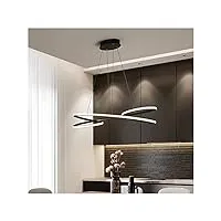 krole lustre suspendu, lustre suspendu led moderne compatible avec salle à manger cuisine bar suspension luminaire lustres suspendus compatible avec les luminaires de bureau (colo