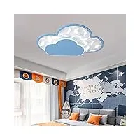 felea nouvelle mise à niveau led plafonnier dimmable créatif double nuages plafonnier avec plumes décorer idéal pour les enfants chambre luminaire lustre éclairage
