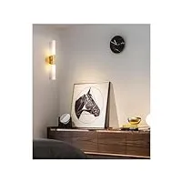 dryic applique murale scandinave en métal noir doré, haut et bas, intérieur, fond de chambre à coucher, miroir de salle de bains, éclairage décoratif for la maison,appliques murales