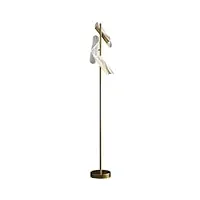 lampadaire lampe sur pied lampadaire sur pied lampadaire en métal tête de lampe réglable conception lampe À pôle haut avec 3 abat-jour en acrylique matériel poteau de lampe lampadaire sur pied salon