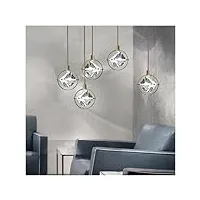 lustre en cristal led moderne restaurant bar café lustre chevet éclairage décoratif loft salle à manger lustre, plafonnier suspendu