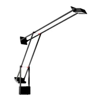 artemide - lampe de bureau tizio 50 - noir/laqué/pxh 78x66cm