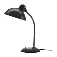 fritz hansen - lampe de table kaiser idell™ 6556-t - noir/mat/lxh 21,5x47cm/câble noir