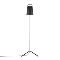 normann copenhagen - lampadaire led stage - noir/h x l x d: 122 x 41 x 36cm