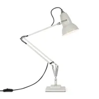 anglepoise - lampe de bureau original 1227 - blanc de lin/brillant/lxpxh 46x15x60cm/2700k/806lm