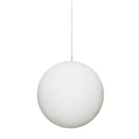 designhousestockholm - suspension luna l - blanc/ø 40cm/avec ampoule e27