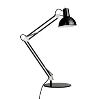 midgard - lampe de table federzug - noir/revêtu par poudre/lxhxp 60x50x30cm/douille e27 max. 60w