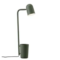 northern - lampe de table buddy - vert foncé/pxhxp 8,5x49x16cm/câble noir