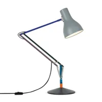 anglepoise - paul smith type 75 - lampe de bureau - édition 2 / bleu - multicolo/multicouler/h 66cm/incl. led e27 10w 806lm 2700k