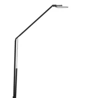 belux - lampe de bureau led lifto avec pince - noir/laqué/pxh 67x72cm/3000k/675lm/cri>90/avec gradateur tactile