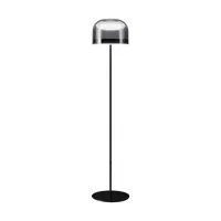 fontana arte - lampadaire led equatore m - noir, nickel/brillant/h x ø 175x37,1cm/led 25w 2900lm 2700k cri>90
