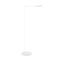 lumina - lampadaire led flo floor - blanc/mat/pxh 42x110cm/3000k/475lm/6w/two steps switch/structure revêtu de vernis