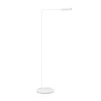 lumina - lampadaire led flo lounge - blanc/mat/pxh 42x100cm/3000k/250lm/3w/two steps switch/structure revêtu de vernis