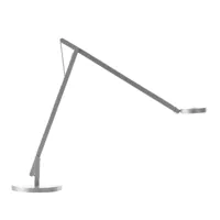 rotaliana - lampe de table led string t1 dim to warm - argent/câble argent/2500-4000k/100-600lm/cri90/variateur push