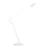 rotaliana - lampe de table led string t1 dim to warm - blanc mat/câble argent/2500-4000k/100-600lm/cri90/variateur push