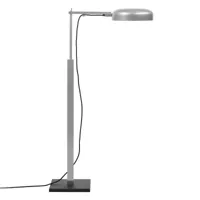 mawa design - schliephacke/berliner bratpfanne - lampadaire - aluminium/mat/h x ø 160x25cm/1x ampoule halogène e27/100w
