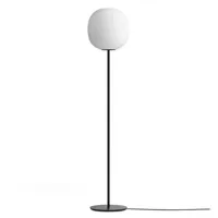 new works - lampadaire lantern - opalin/mat/h 150cm / ø 30cm/avec gradateur