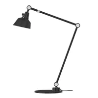 midgard - lampe de table modular 551 50/40 - noir/revêtu par poudre/lxhxp 40x50x25cm/douille e27 max. 60w