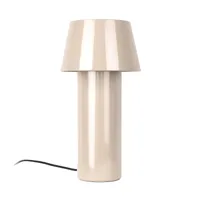 hana - lampe de table bll - chamois ral 0608005/peinture haute brillance/h x ø 47,5x19cm/e27