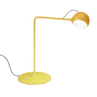 artemide - lampe de bureau led ixa - jaune/peint/lxh 40.3x42.4cm/1x led 10w/2700k/cri 90/dimmable