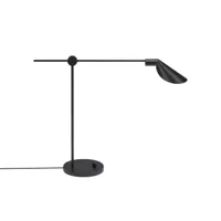 fritz hansen - lampe de bureau led ms021 - noir/revêtement pvd/lxhxp 62,3x47,2x16,5cm/10w/2700k/503lm/dimmable