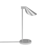 fritz hansen - lampe de bureau led ms021 - acier/lxhxp 17,1x40x13cm/10w/2700k/503lm/dimmable