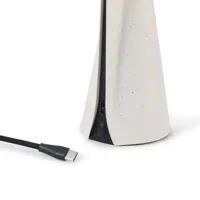 tala - lampe avec batterie mantle portable - pierre/lxlxh 8x8x19cm/e14 8,5w/200lm/2200k/cri97/avec variateur/câble usb-c