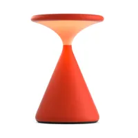 grau - lampe de table avec batterie salt - orange sanguine/couvert de poudre/h x ø 19x12,8cm/led 7,7w/450lm/cri90/2700-1300k/gradateur tactile