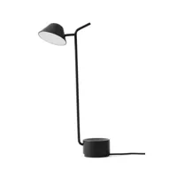 lampe de table peek - noir