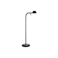 lampe de table pin - noir mat - bras du luminaire court
