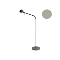 lampe de table pin - vert mat - bras du luminaire long
