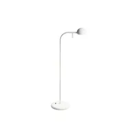 lampe de table pin - blanc mat - bras du luminaire court