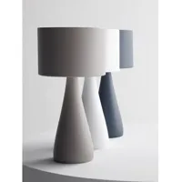 lampe de table jazz - blanc - ø 45