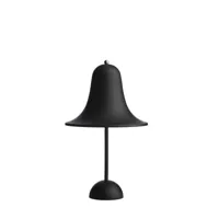 lampe de table portable pantop - noir mat