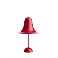 lampe de table portable pantop - bright red