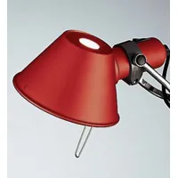 lampe de table tolomeo micro rouge 40w