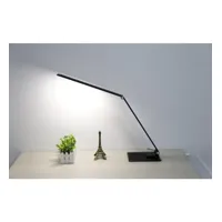 lampe bureau starglass noir 12w h40,5 cm
