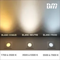 projecteur exterieur led 300w 32000lm 120° étanche ip65 ik08 603mmx400mm - blanc naturel 4000k