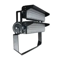 projecteur led puissant industriel 500w 170lm/w ip66 noir orientable - blanc neutre 4000k - 5500k - silamp