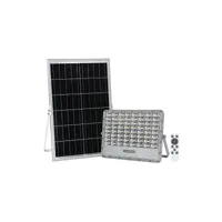 projecteur led solaire avec télécommande 30w 2700lm (240w) 120° étanche ip65 - blanc cct 3000k-6000k