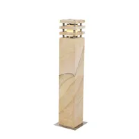 lampadaire d'extérieur moderne beige 70 cm - grumpy
